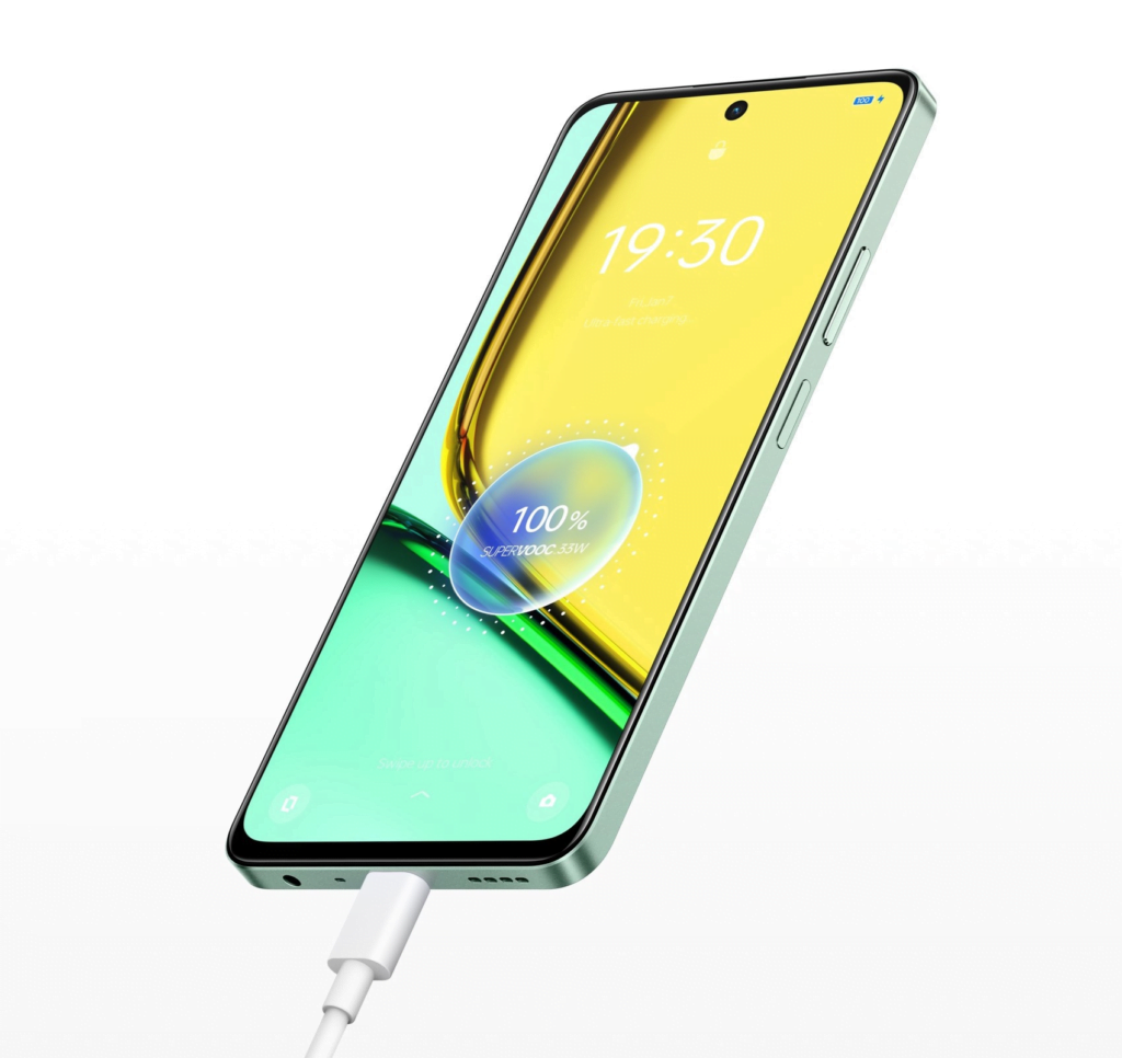 Realme C67 5G phone Battery & Charger