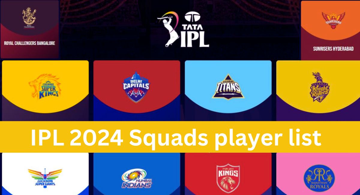 IPL 2024 Squads Updated